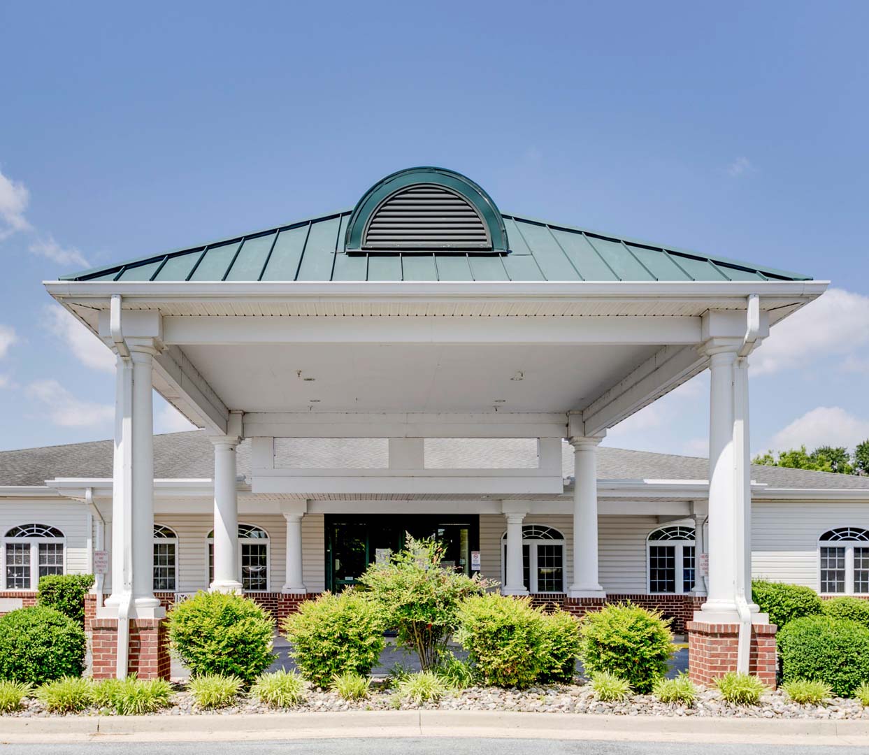 Cadia Rehabilitation Broadmeadow main entrance in Middletown, Delaware